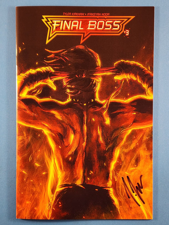 Final Boss # 3  SDCC Exclusive Variant - Signed by Joe Doyle