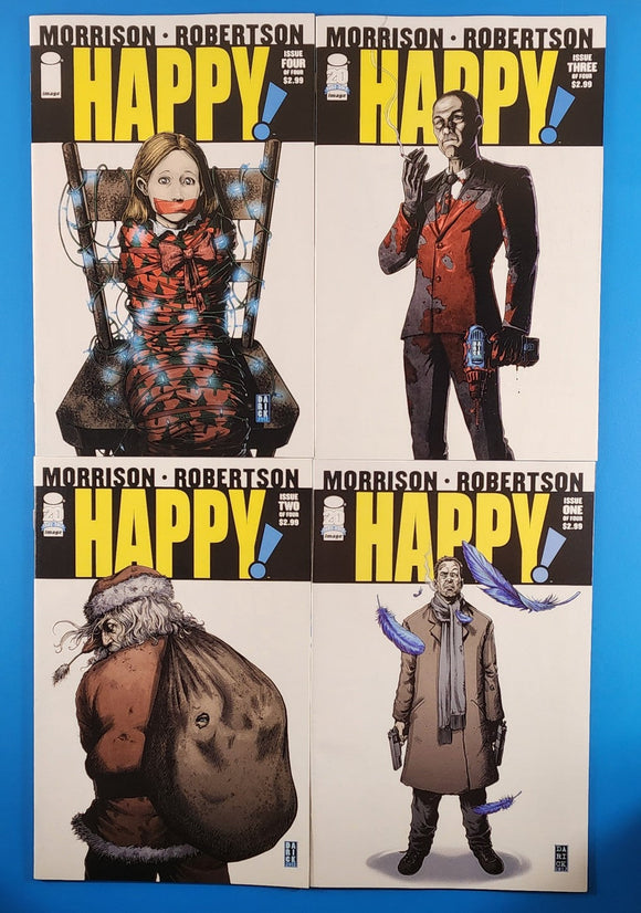 Happy! - Complete Set  # 1-4