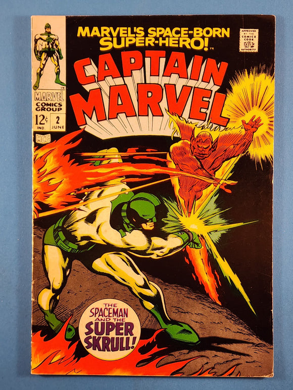 Captain Marvel Vol. 1  # 2