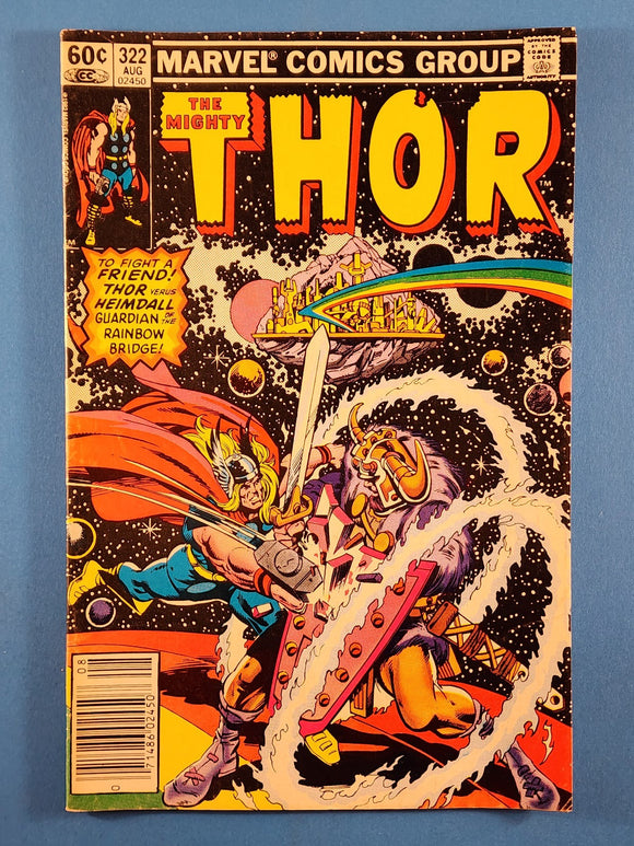 Thor Vol. 1  # 322