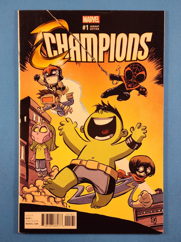 Champions Vol. 2  # 1  Young Variant