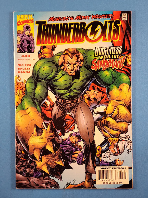 Thunderbolts Vol. 1  # 40