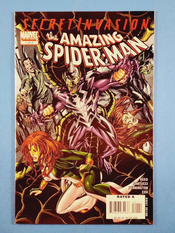 Secret Invasion: Amazing Spider-Man  # 1