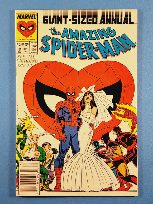 Amazing Spider-Man Vol. 1  Annual  # 21  Newsstand