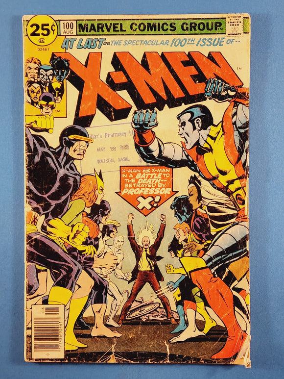 X-Men Vol. 1  # 100