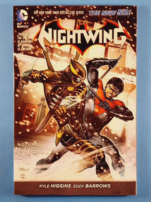 Nightwing: Volume 2 - Night of the Owls  TPB