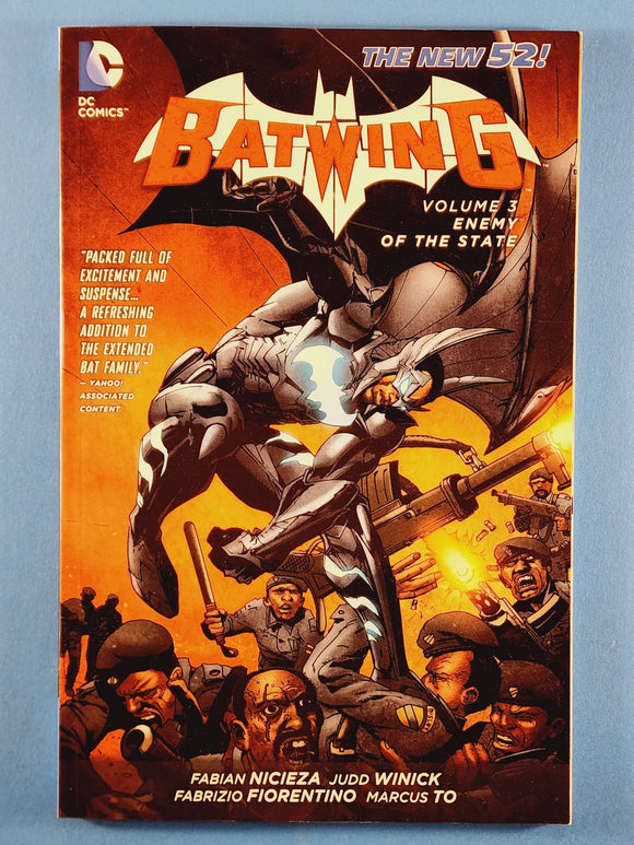 Batwing: Volume 3 - Enemy of the State  TPB