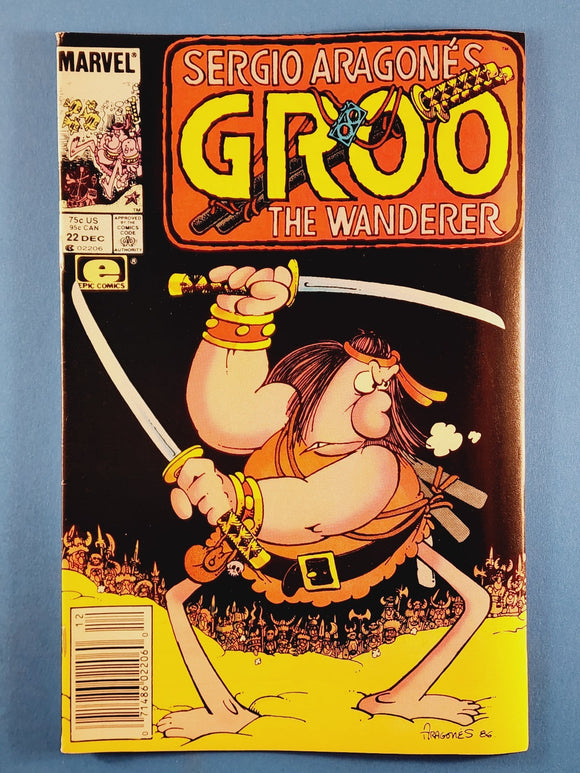 Groo The Wanderer Vol. 2  # 22  Newsstand