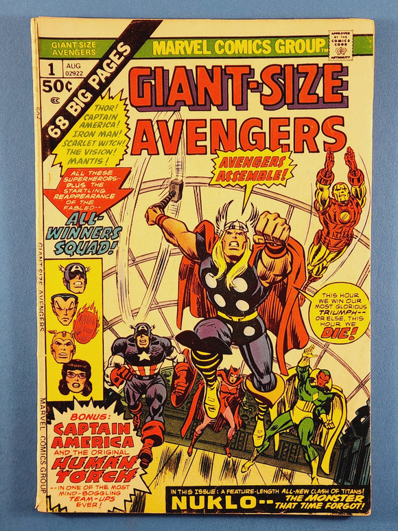 Avengers Vol. 1  Giant-Size  # 1