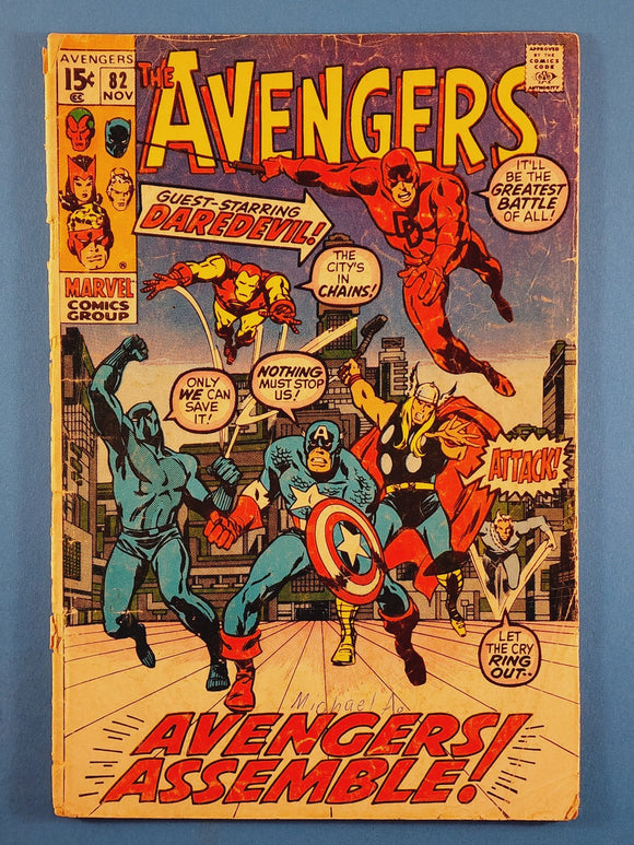 Avengers Vol. 1  # 82