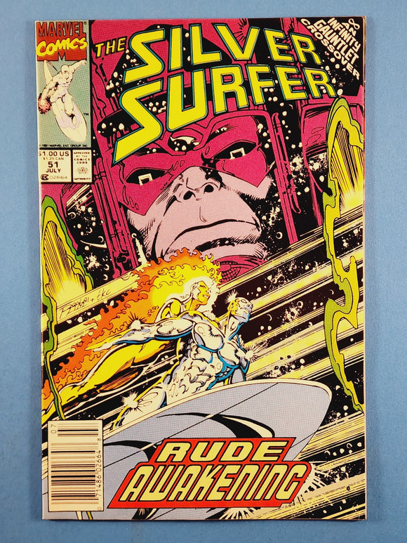 Silver Surfer Vol. 3  # 51  Newsstand