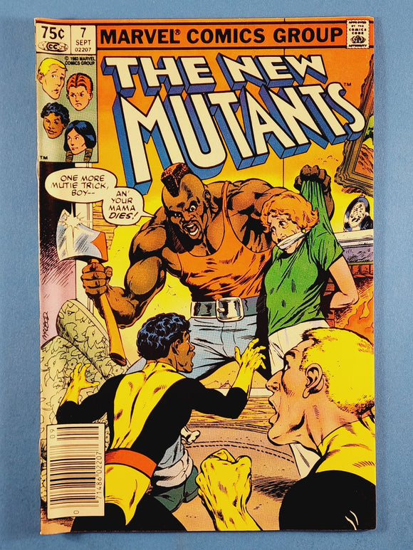 New Mutants Vol. 1  # 7  Canadian