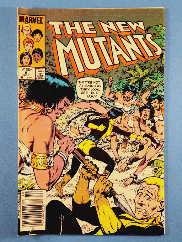 New Mutants Vol. 1  # 8  Canadian
