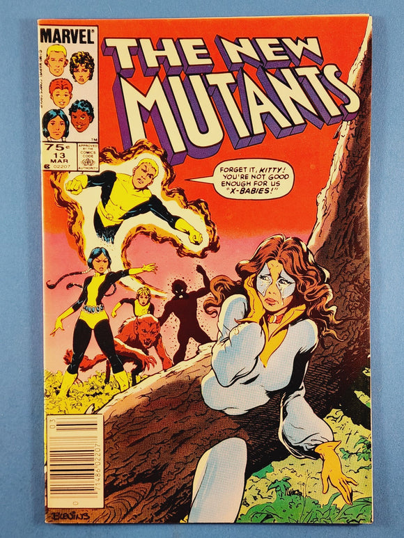 New Mutants Vol. 1  # 13  Canadian