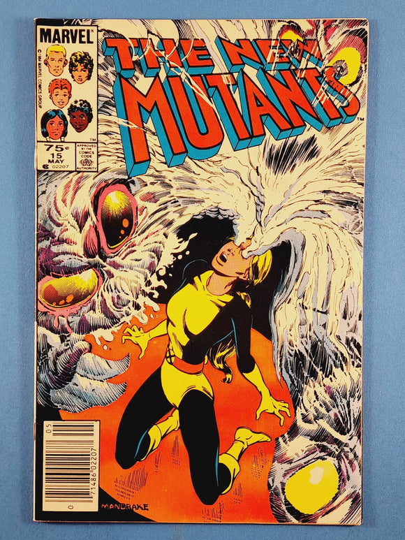 New Mutants Vol. 1  # 15  Canadian