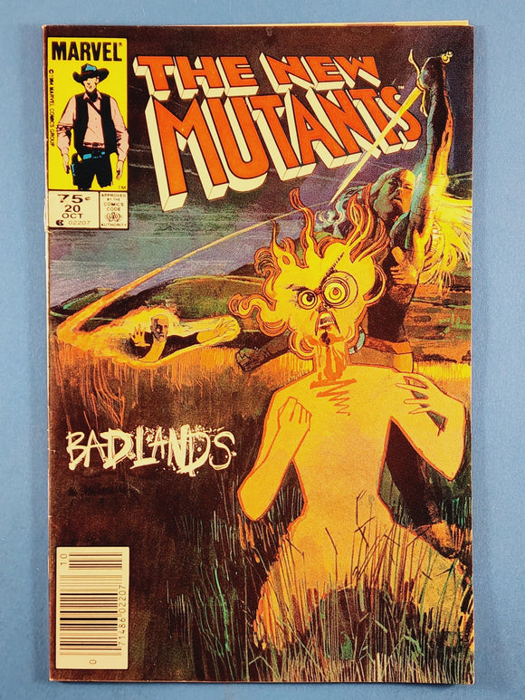 New Mutants Vol. 1  # 20  Canadian