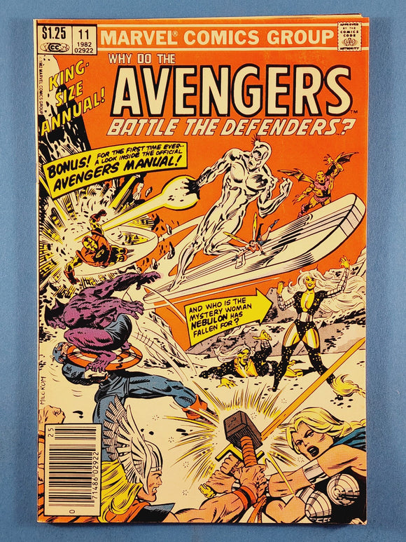 Avengers Vol. 1  Annual  # 11  Canadian