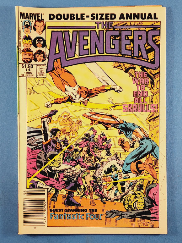 Avengers Vol. 1  Annual  # 14  Canadian