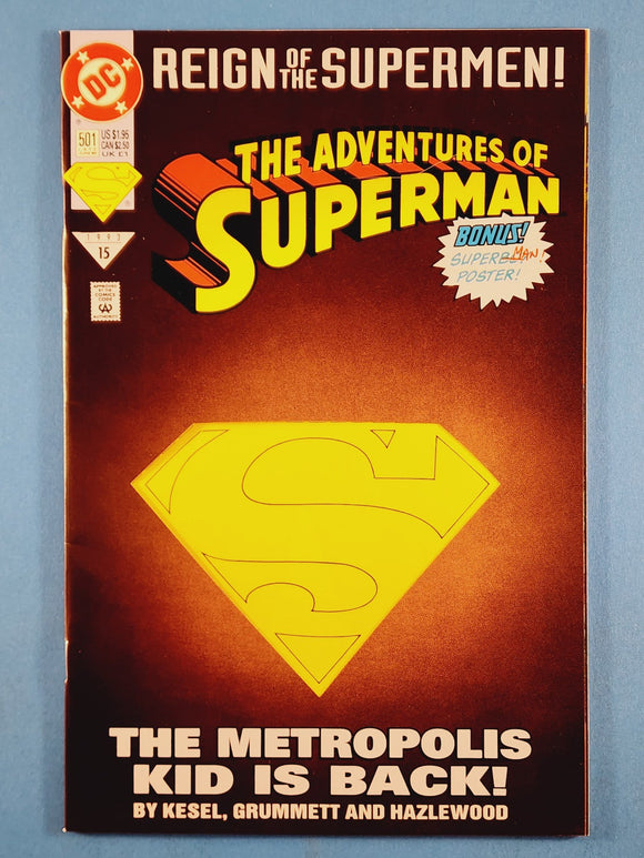 Adventures of Superman Vol. 1  # 501