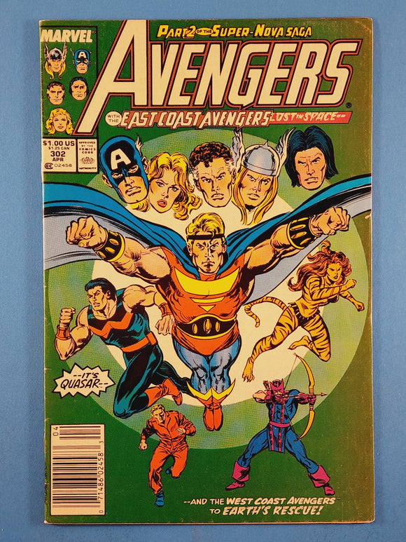 Avengers Vol. 1  # 302  Newsstand