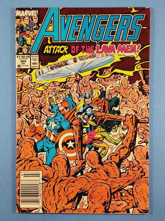Avengers Vol. 1  # 305  Newsstand