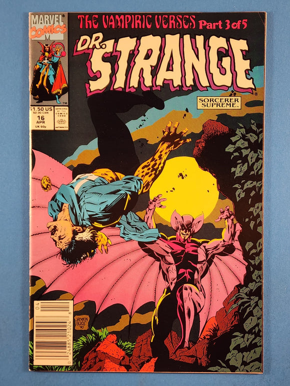 Doctor Strange: Sorcerer Supreme  # 16 Newsstand