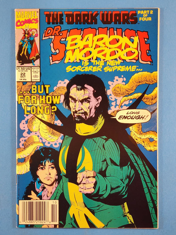 Doctor Strange: Sorcerer Supreme  # 22 Newsstand
