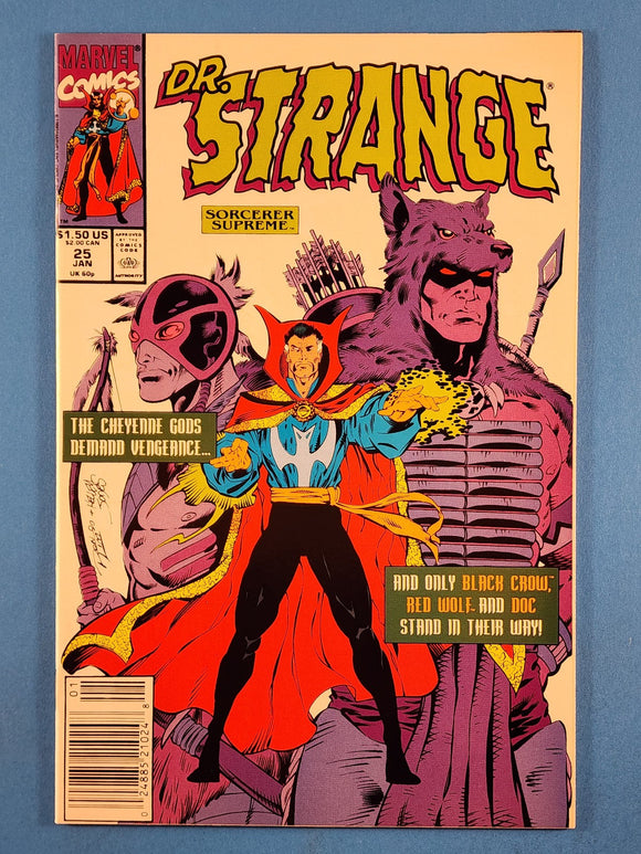 Doctor Strange: Sorcerer Supreme  # 25 Newsstand