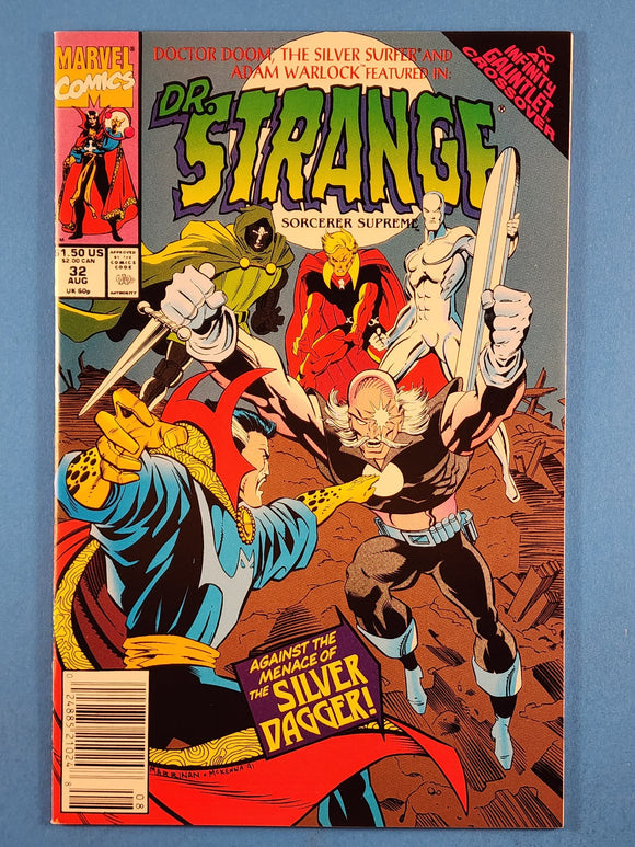 Doctor Strange: Sorcerer Supreme  # 32 Newsstand