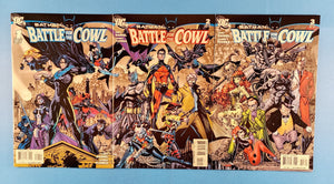 Batman: Battle For The Cowl  # 1-3  Complete Set