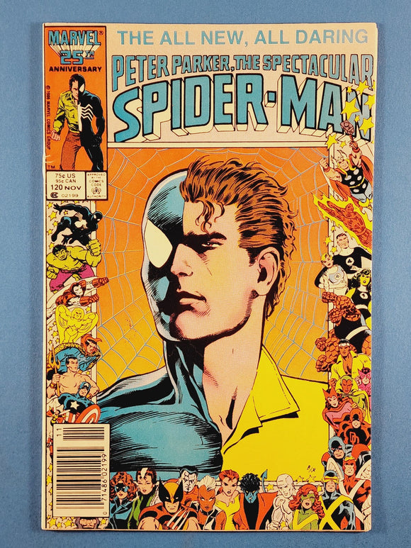Spectacular Spider-Man Vol. 1  # 120  Newsstand