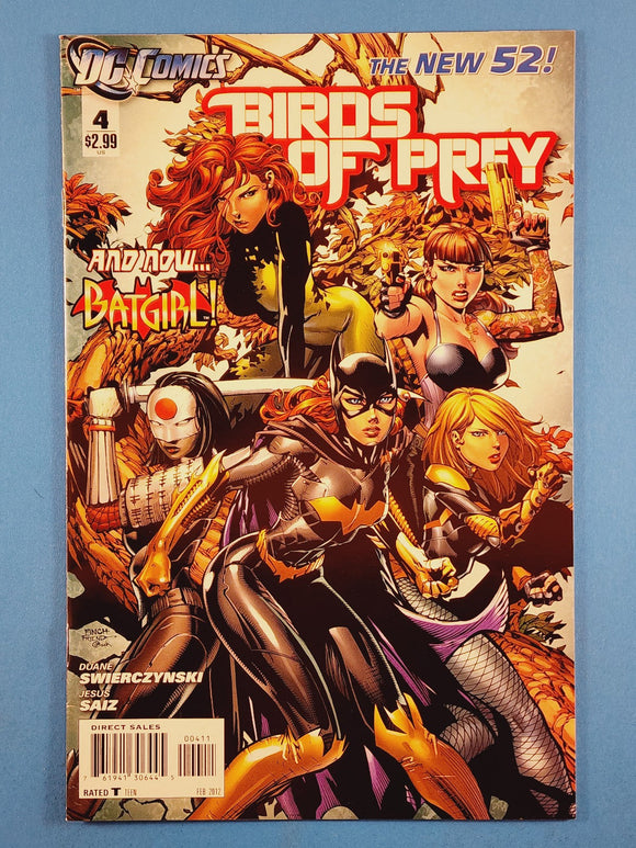 Birds of Prey Vol. 3  # 4