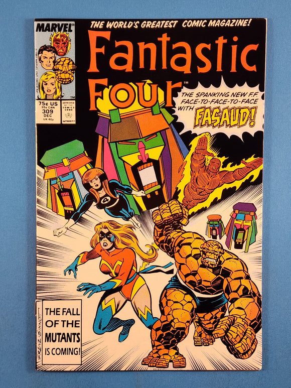 Fantastic Four Vol. 1  # 309