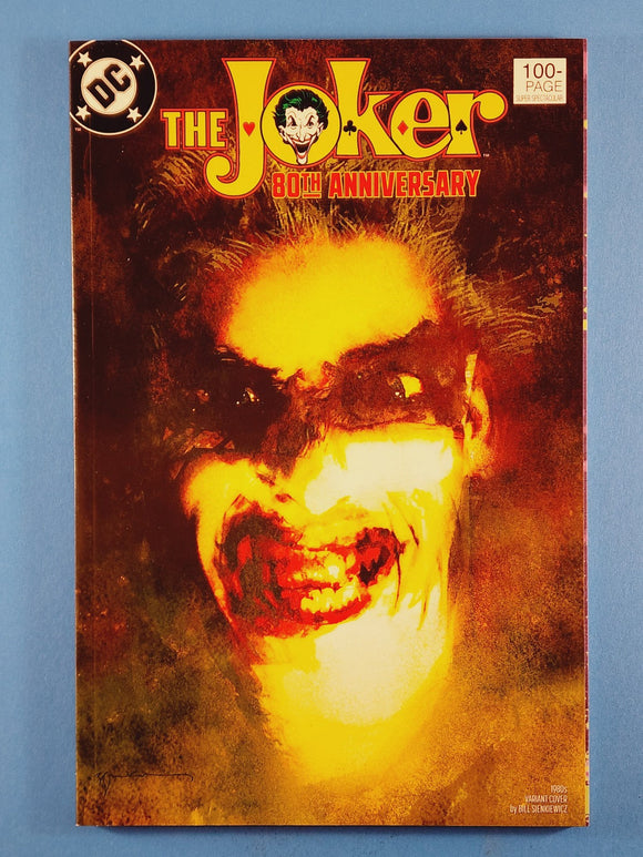 Joker: 80th Anniversary (One Shot)  Sienkiewicz Variant