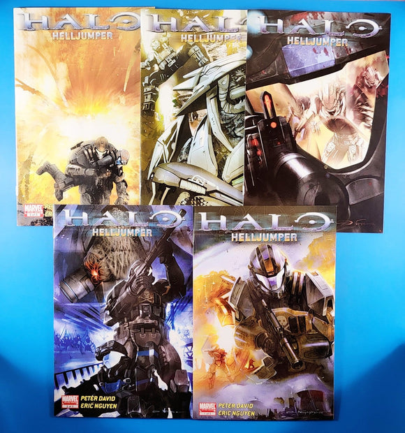 Halo: Helljumper  - Complete Set  # 1-5