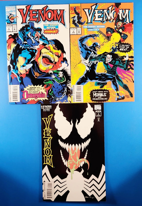 Venom: The Enemy Within - Complete Set  # 1-3
