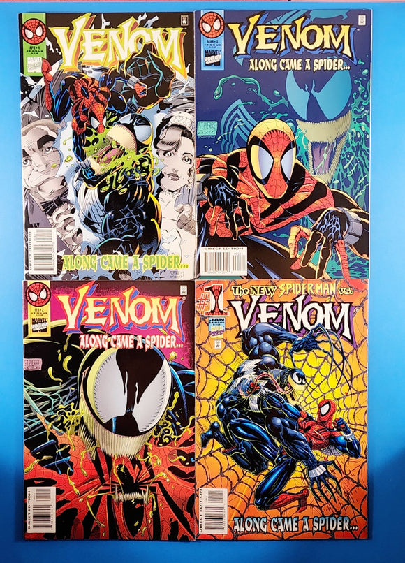 Venom: Along Came A Spider - Complete Set  # 1-4