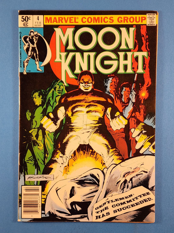 Moon Knight Vol. 1  # 4  Newsstand