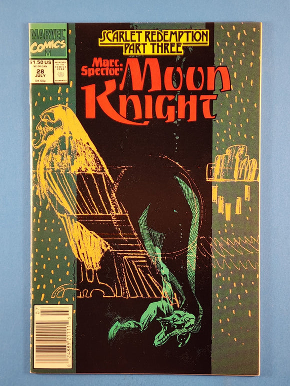 Marc Spector: Moon Knight  # 28  Newsstand