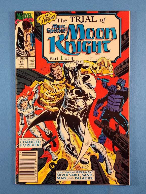 Marc Spector: Moon Knight  # 15  Newsstand