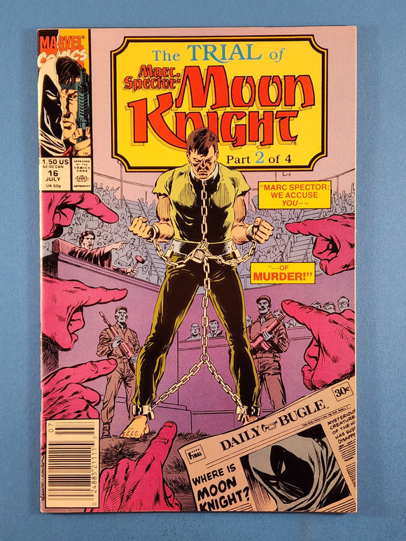 Marc Spector: Moon Knight  # 16  Newsstand