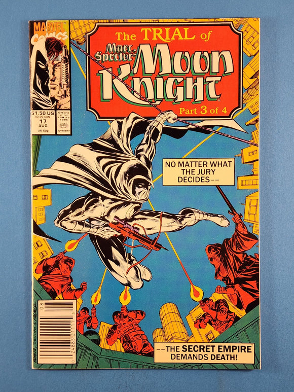 Marc Spector: Moon Knight  # 17  Newsstand