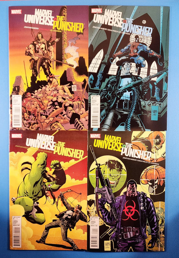 Marvel Universe Vs. The Punisher - Complete Set  # 1-4