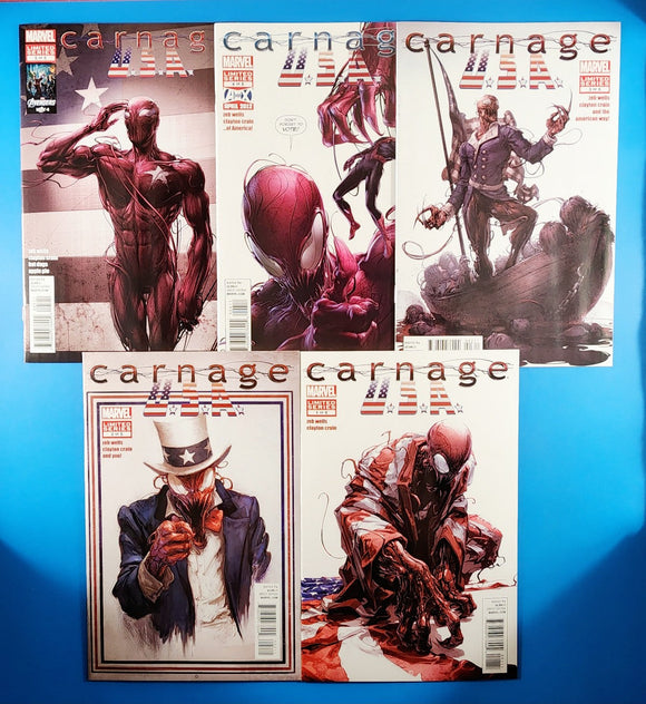 Carnage U.S.A - Complete Set  # 1-5