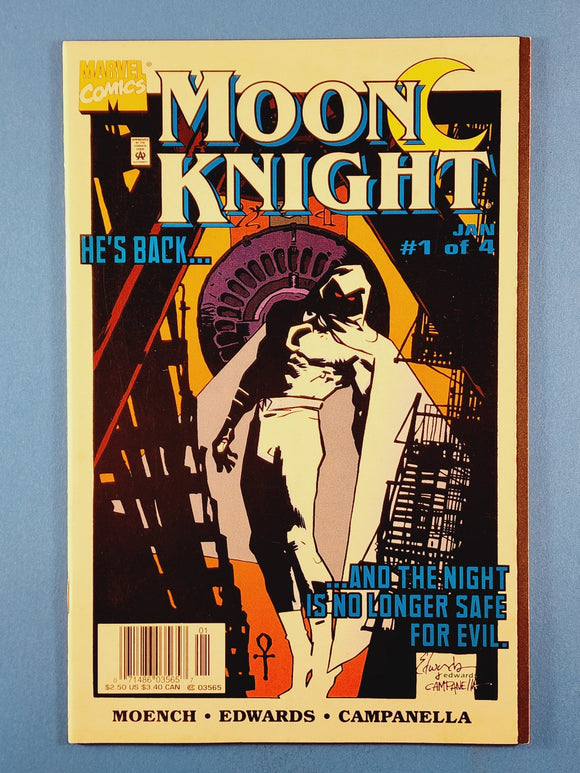 Moon Knight Vol. 3  # 1  Newsstand
