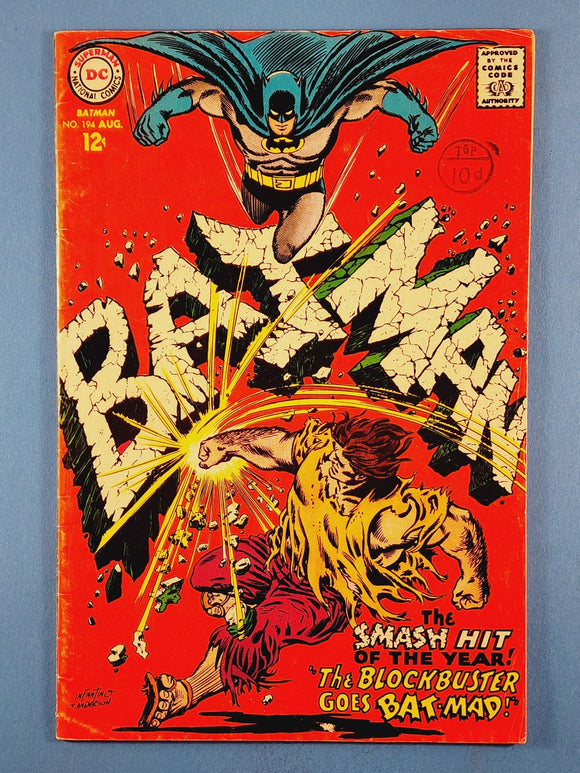 Batman Vol. 1  # 194