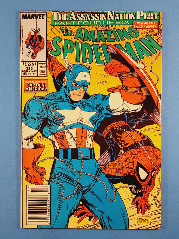Amazing Spider-Man Vol. 1  # 323  Newsstand