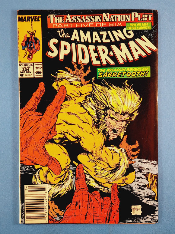 Amazing Spider-Man Vol. 1  # 324  Newsstand