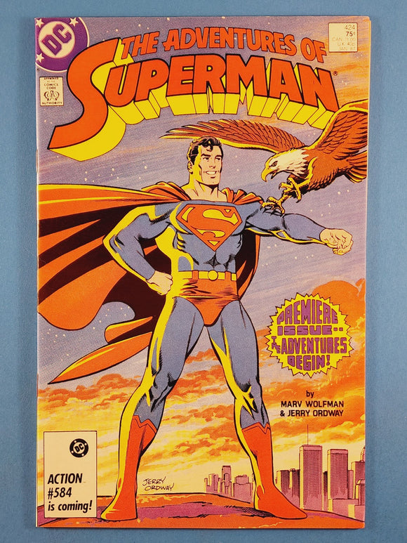 Adventures of Superman Vol. 1  # 424