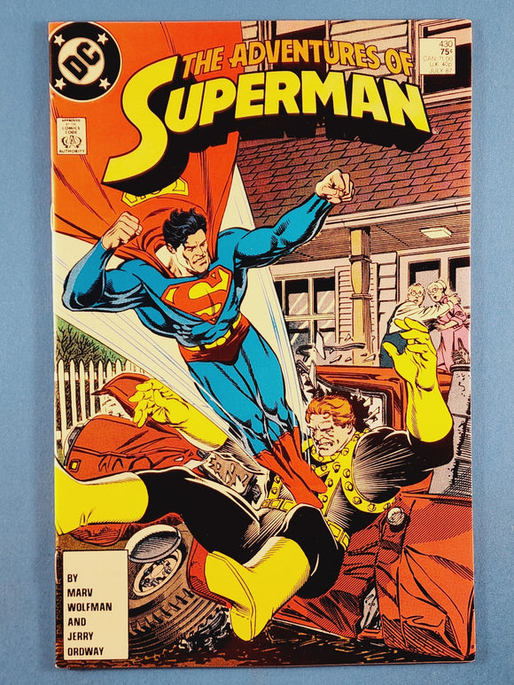 Adventures of Superman Vol. 1  # 430
